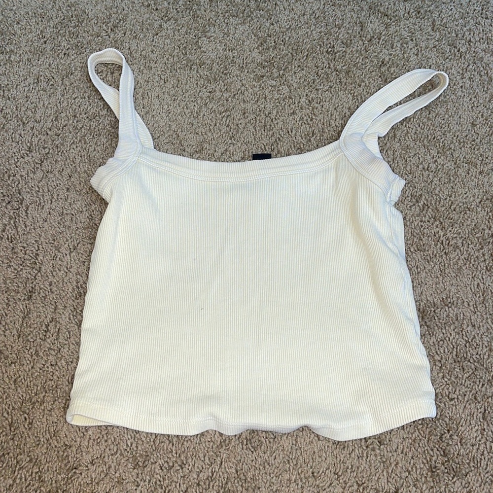 Pastel yellow Tank top